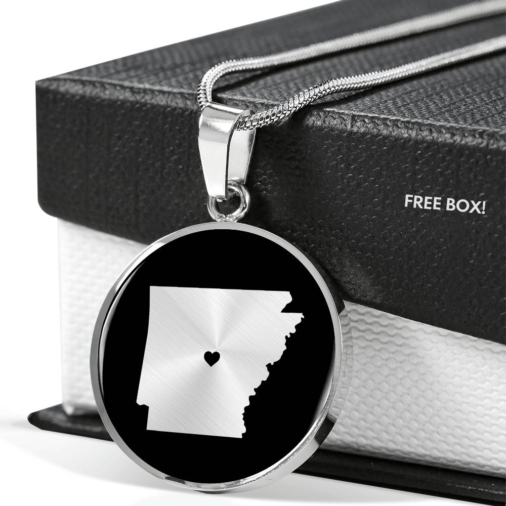 Arkansas Necklace - Arkansas Gift