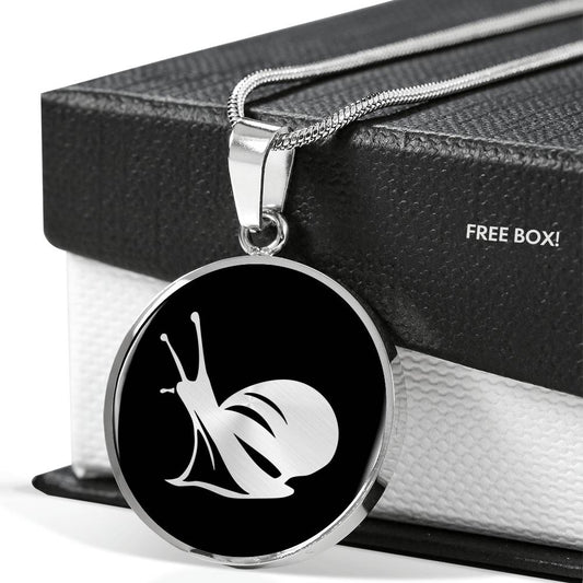 Snail Necklace - Snail Gift