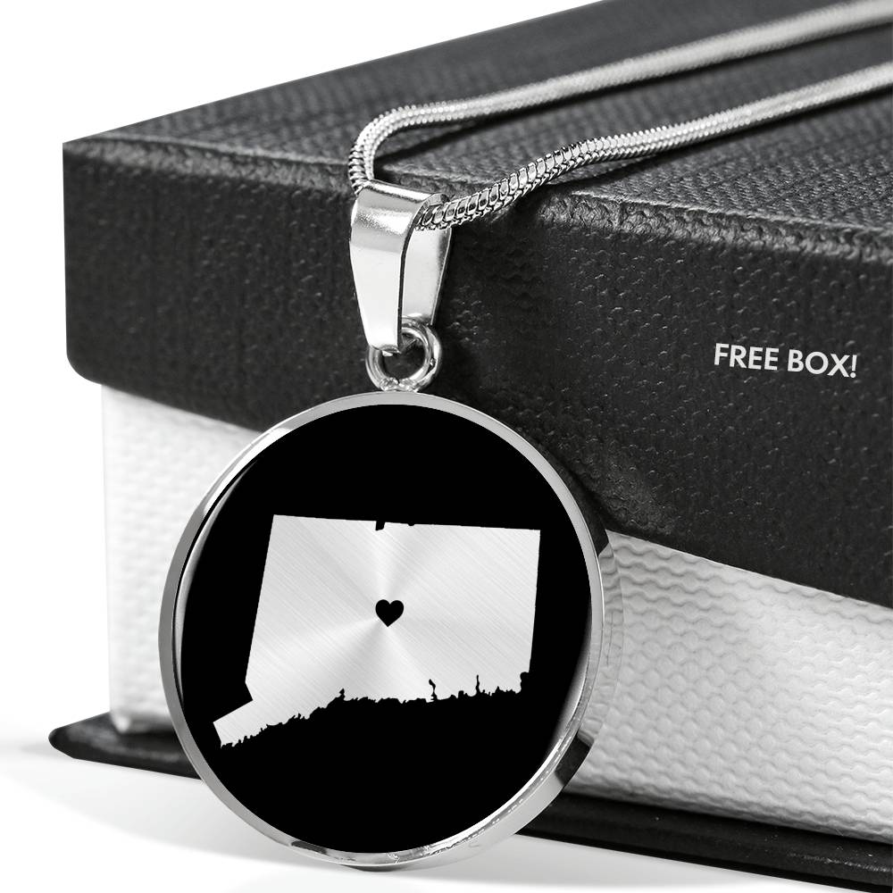 Connecticut Necklace - Connecticut Gift