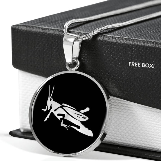 Grasshopper Necklace - Grasshopper Gift