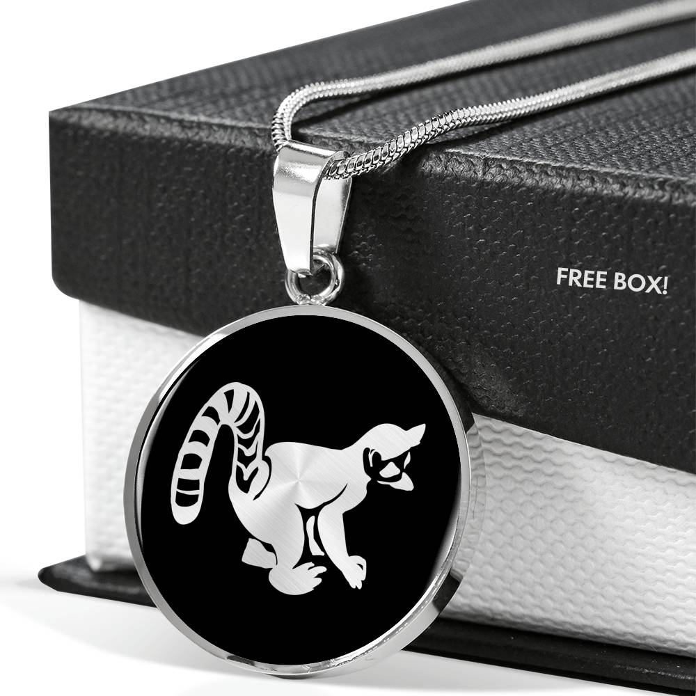 Lemur Necklace - Lemur Gift