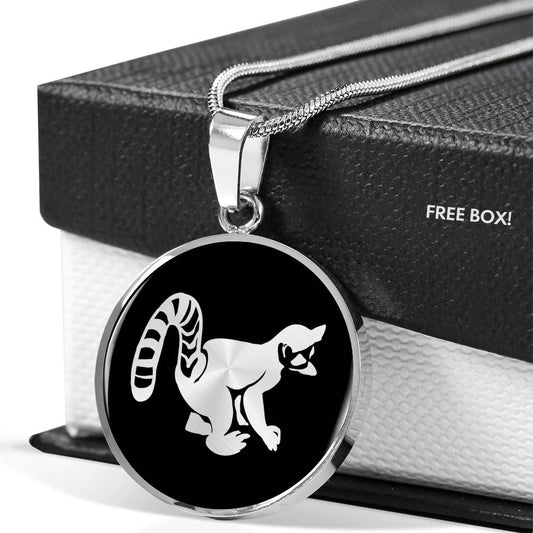 Lemur Necklace - Lemur Gift