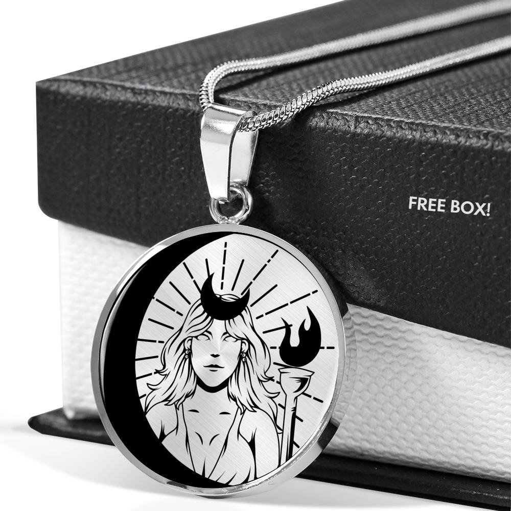 Selene Necklace - Greek Goddess of the Moon