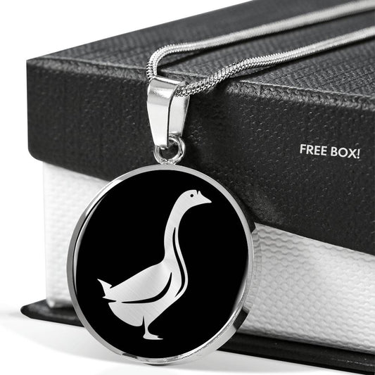 Goose Necklace - Goose Gift