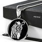 Zebra Necklace - Zebra Gift