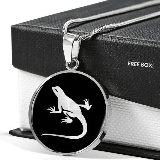 Gecko Necklace - Gecko Gift