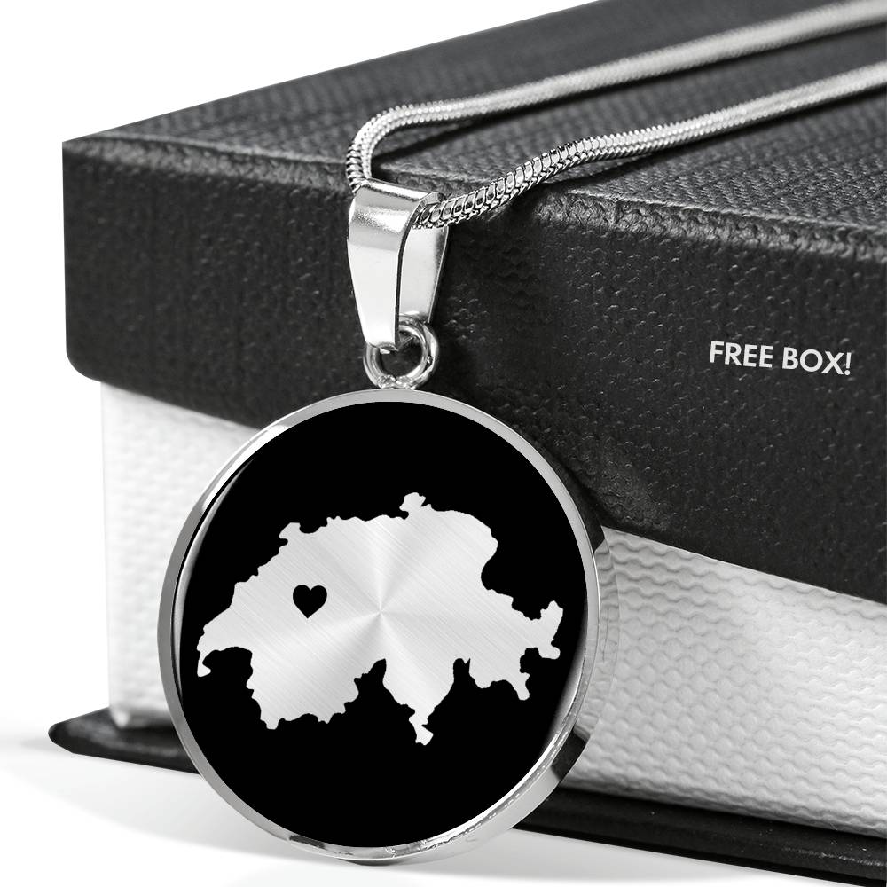 Switzerland Necklace - Switzerland Gift