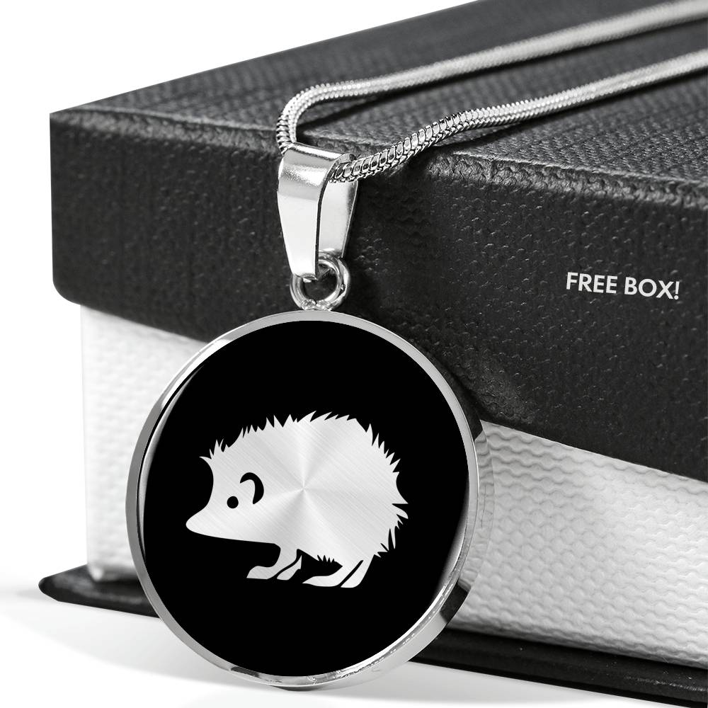 Hedgehog Necklace - Hedgehog Gift