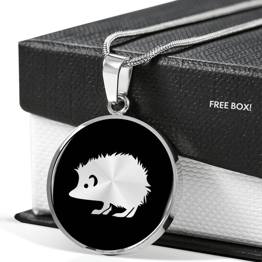 Hedgehog Necklace - Hedgehog Gift