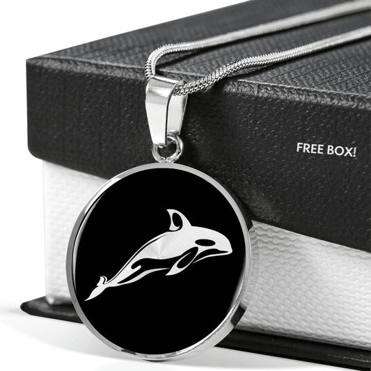 Orca Necklace - Orca Gift
