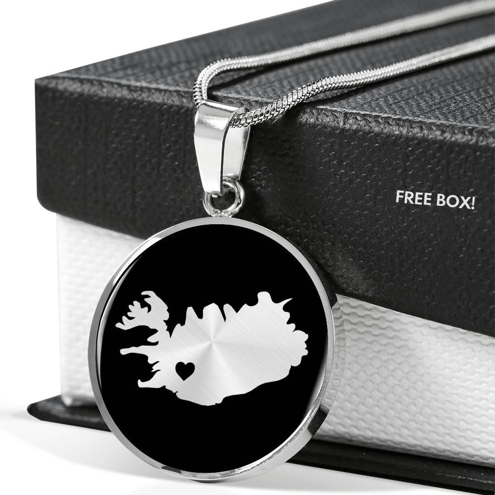 Iceland Necklace - Iceland Gift