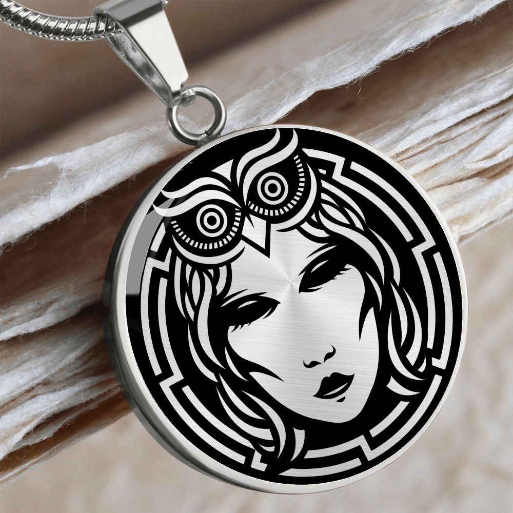 Athena Necklace - Goddess of War and Wisdom