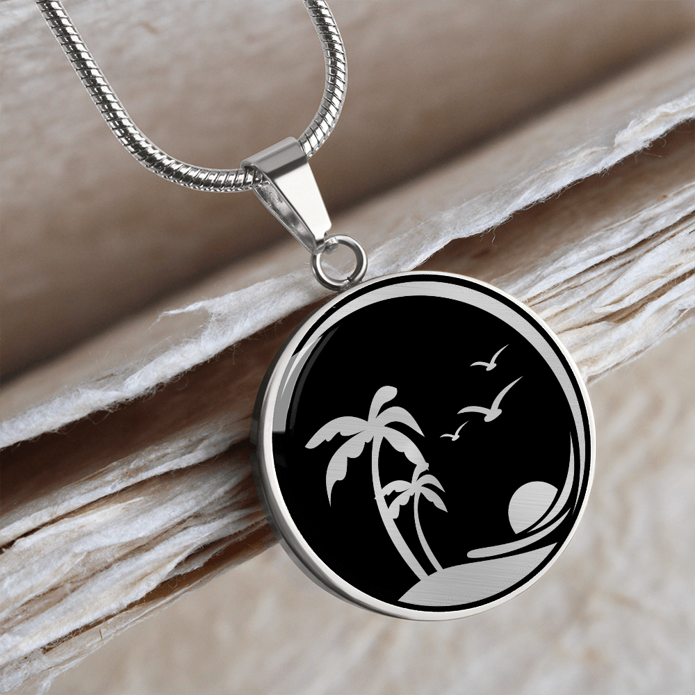 Palm Tree Necklace