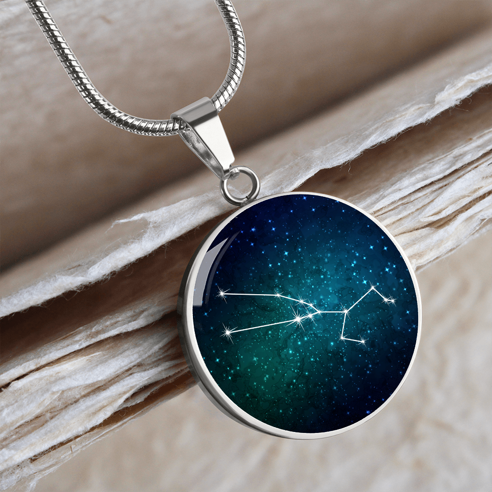 Taurus Necklace - zodiac necklace, constellation necklace