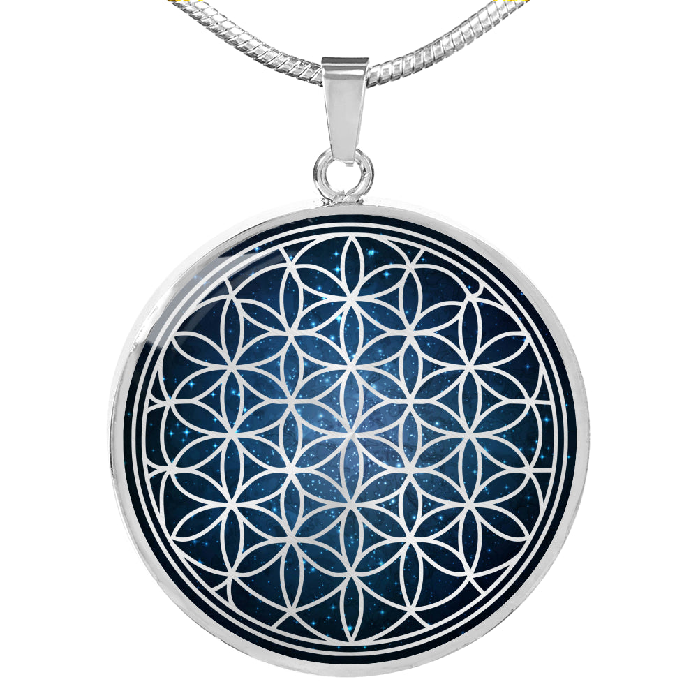 Flower Of Life Pendant - Sacred Geometry Necklace