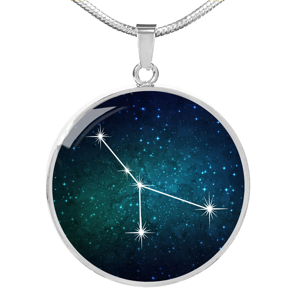 Cancer Necklace - zodiac necklace, constellation necklace