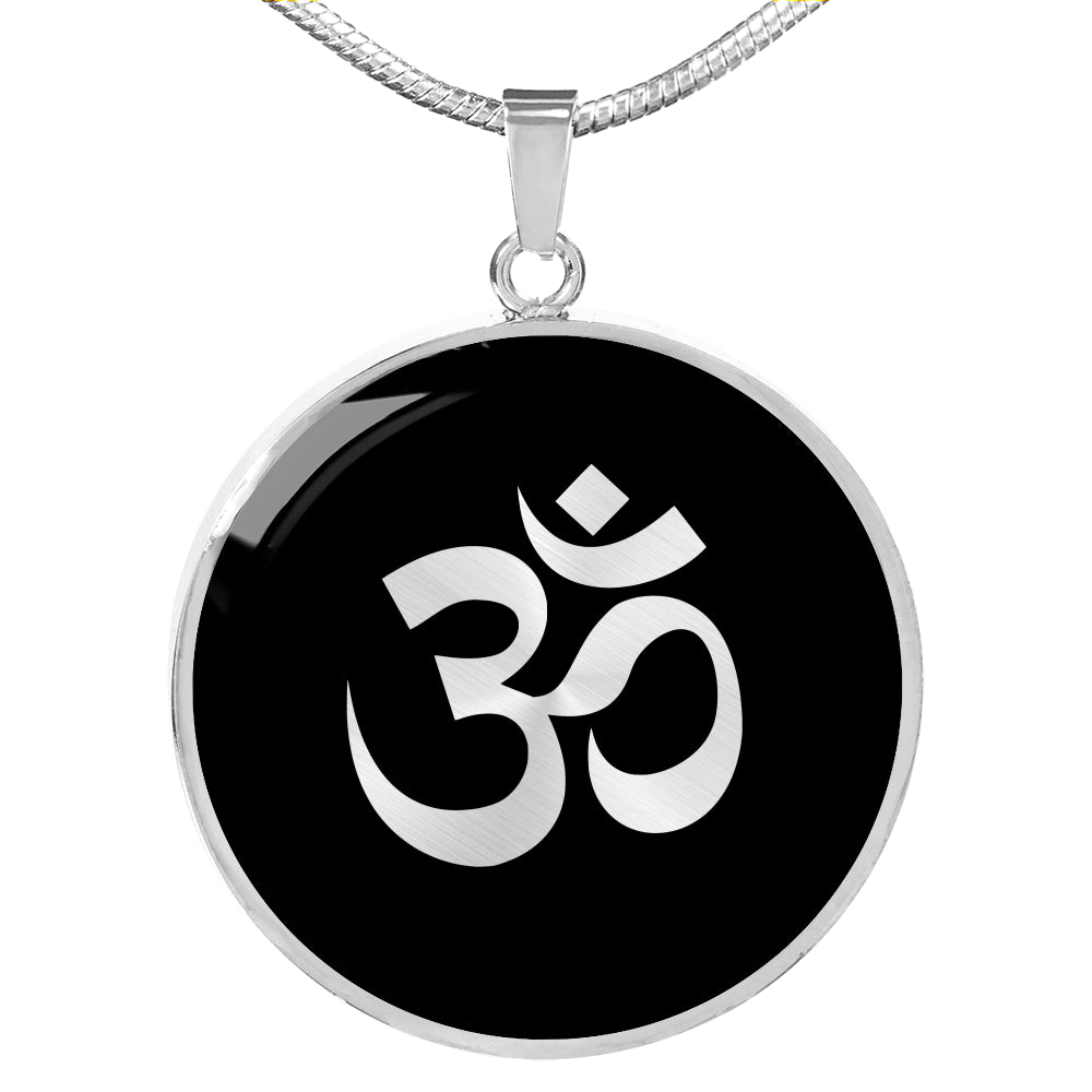Om necklace - yoga jewelry