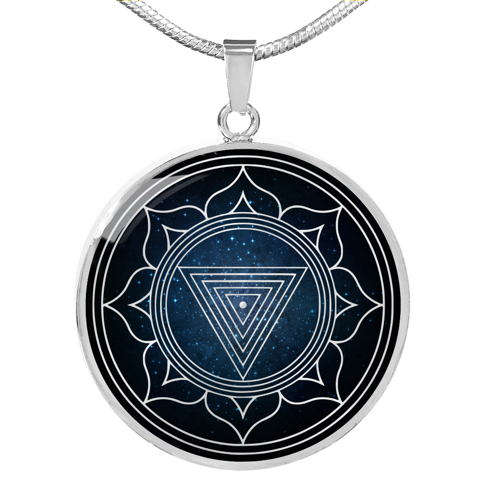 Kali Yantra Pendant - Sacred Geometry Necklace