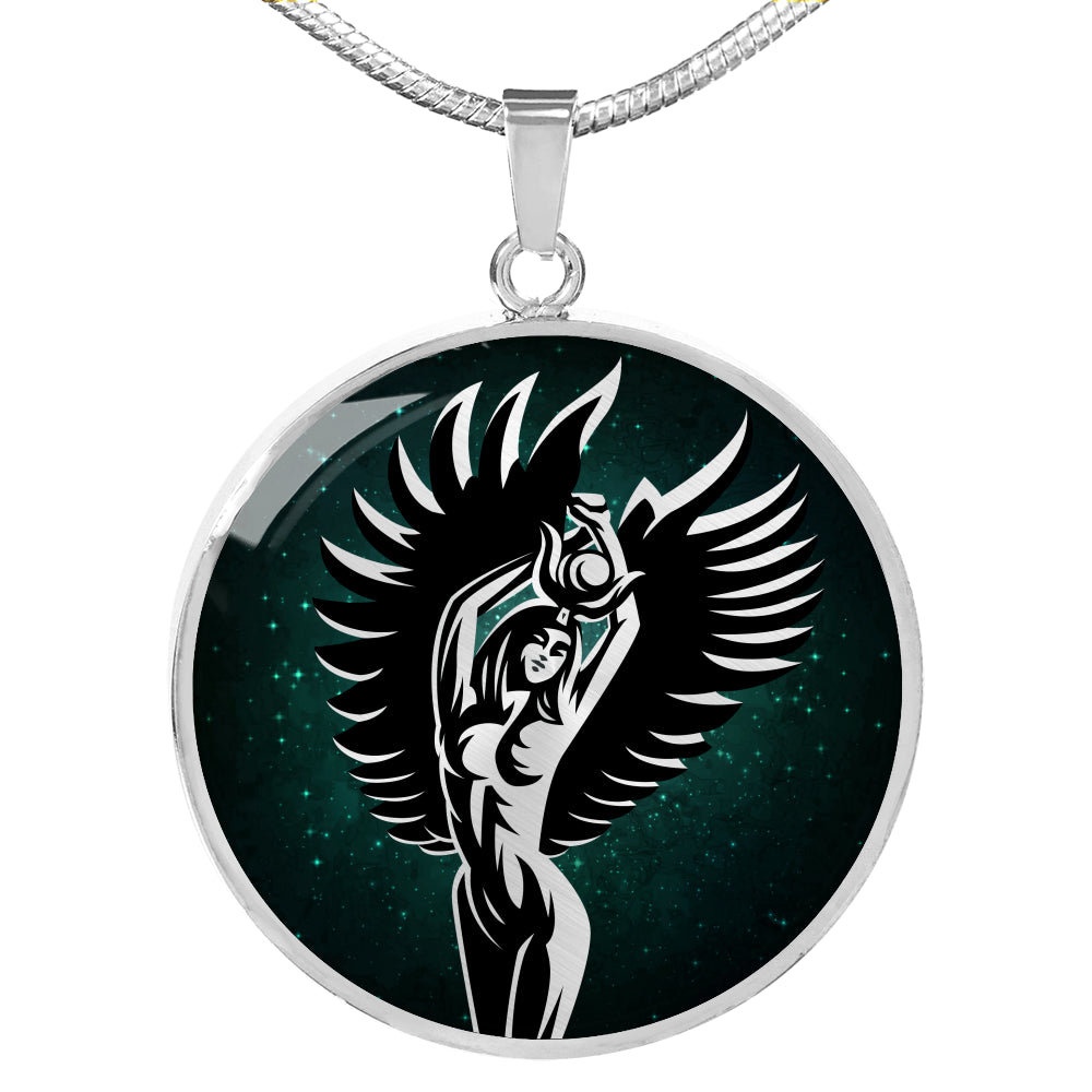 Goddess Isis Necklace - Egyptian Goddess of Magic