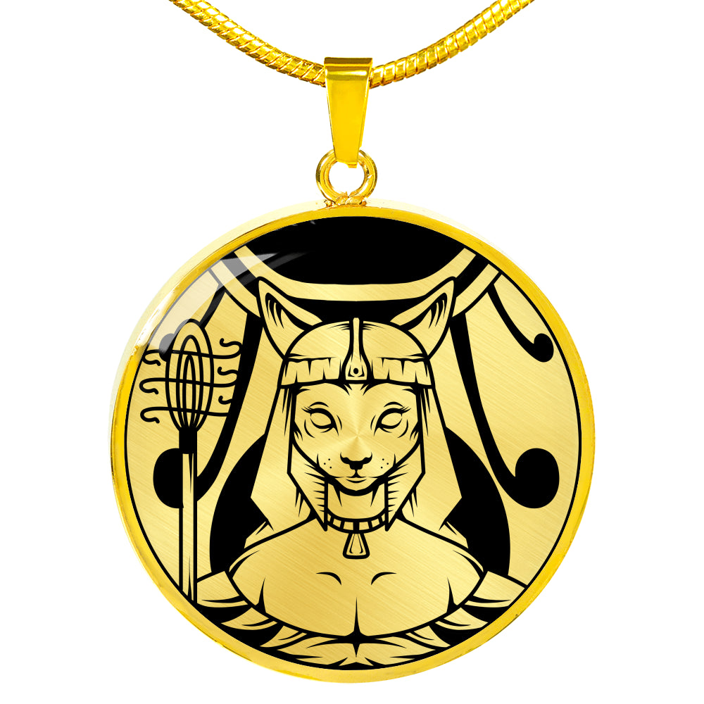 Bastet Necklace- Egyptian Goddess