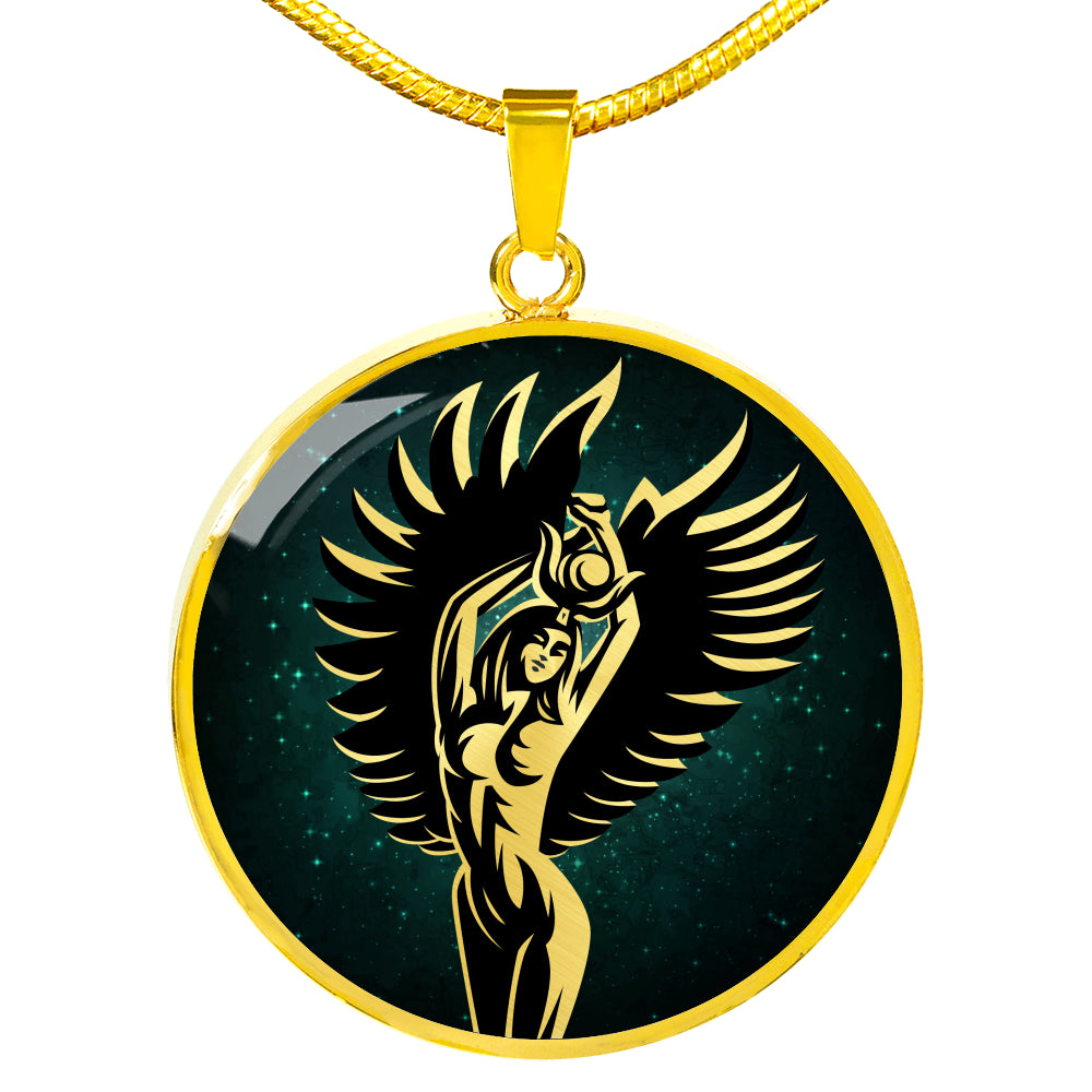 Goddess Isis Necklace - Egyptian Goddess of Magic