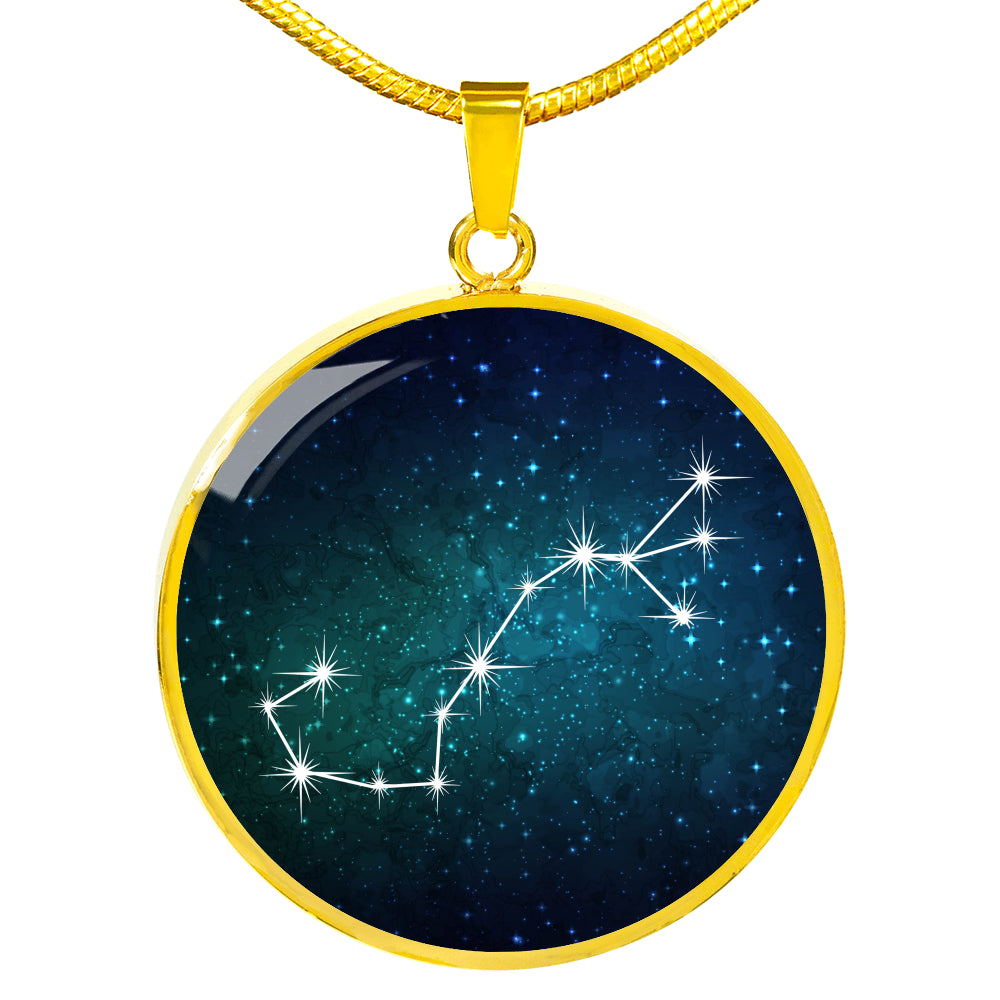 Scorpio Necklace - zodiac necklace, constellation necklace