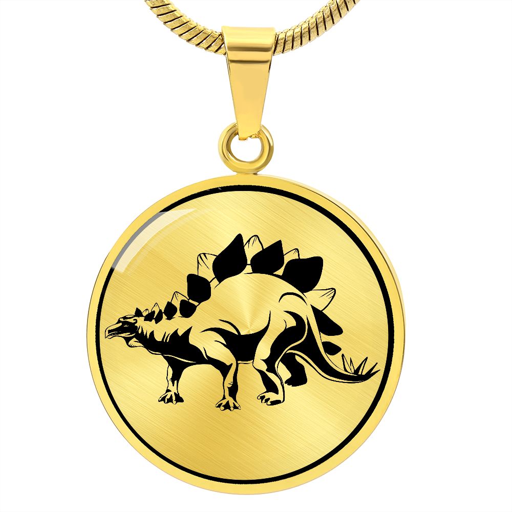 Stegosaurus Dinosaur Necklace