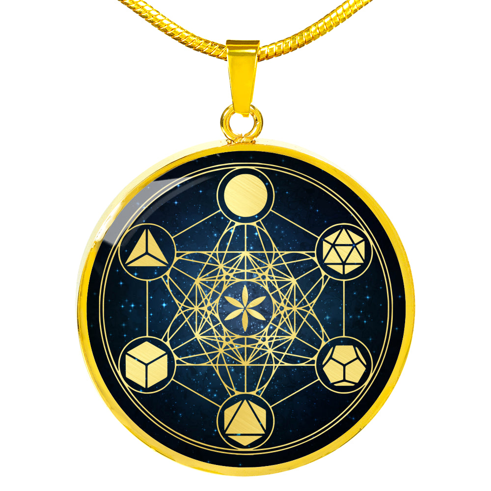Metatron Cube Pendant - Metatron's Cube
