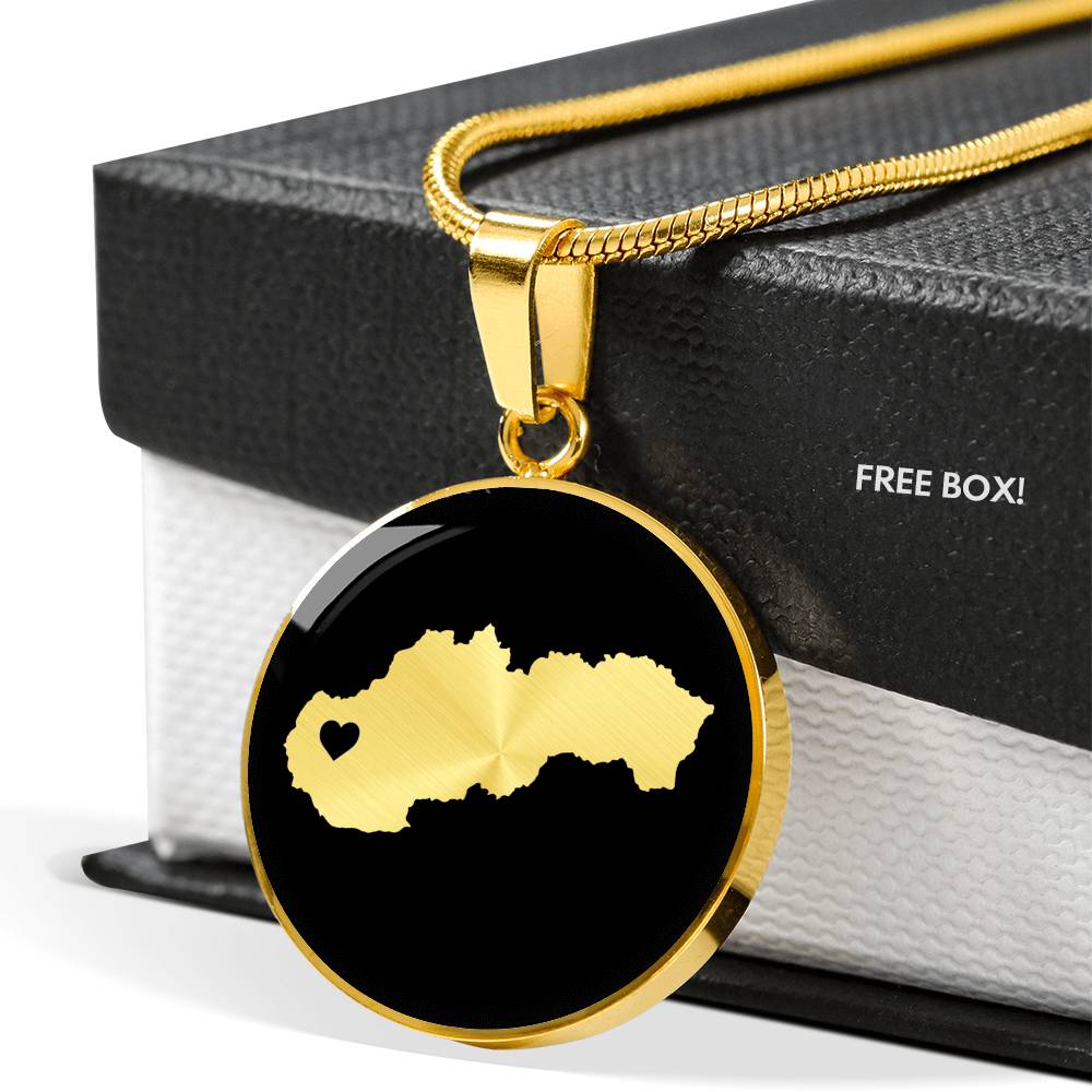 Slovakia Necklace - Slovakia Gift