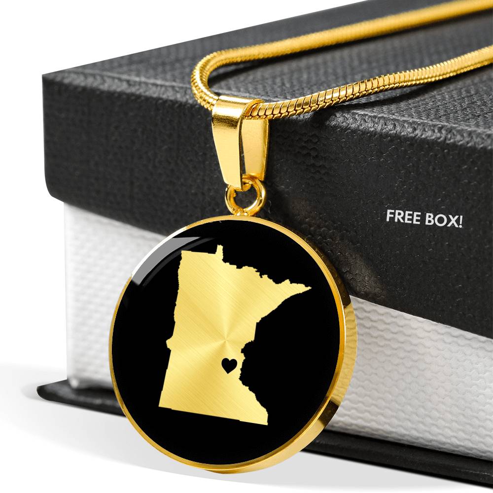 Minnesota Necklace - Minnesota Gift