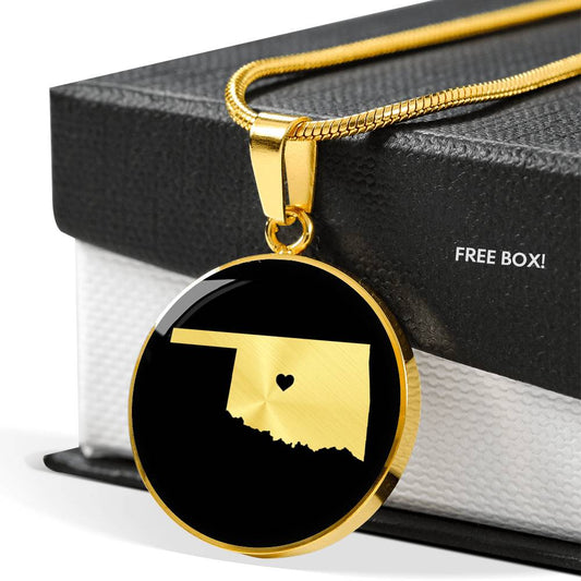 Oklahoma Necklace - Oklahoma Gift