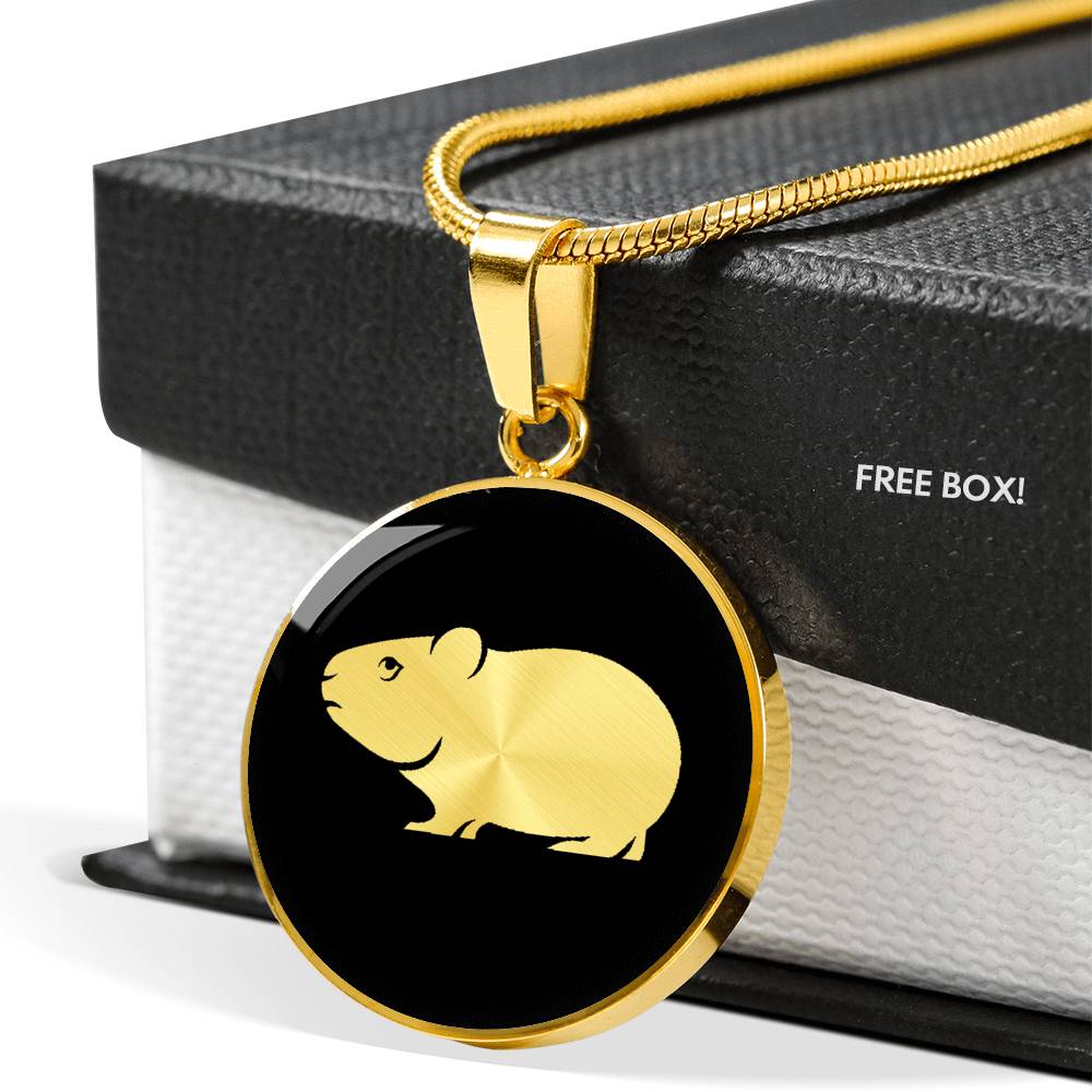 Guinea pig Necklace - Guinea pig Gift