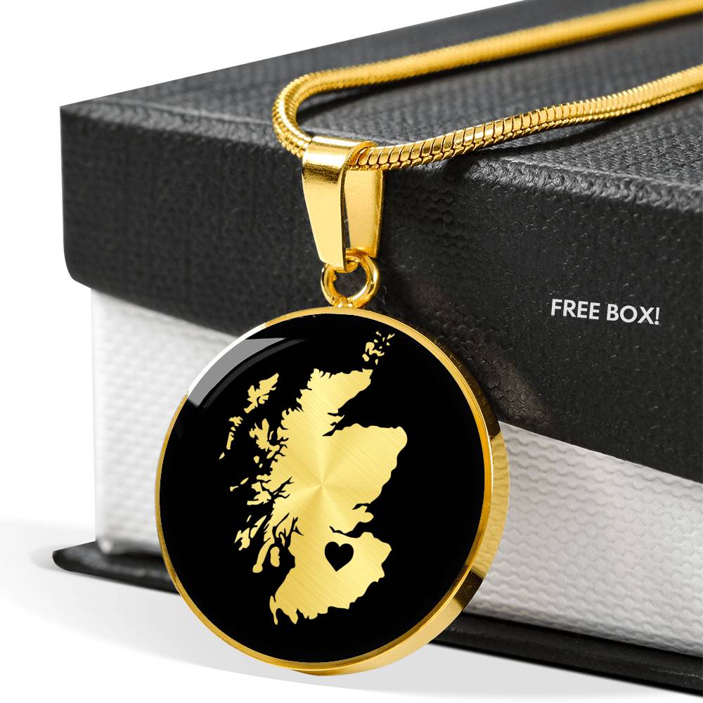 Scotland Necklace - Scotland Gift