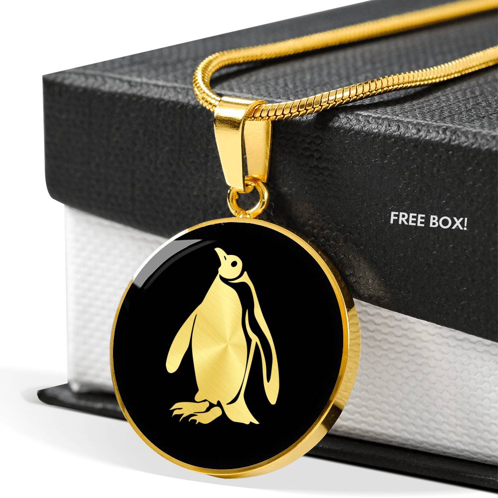 Penguin Necklace - Penguin gift
