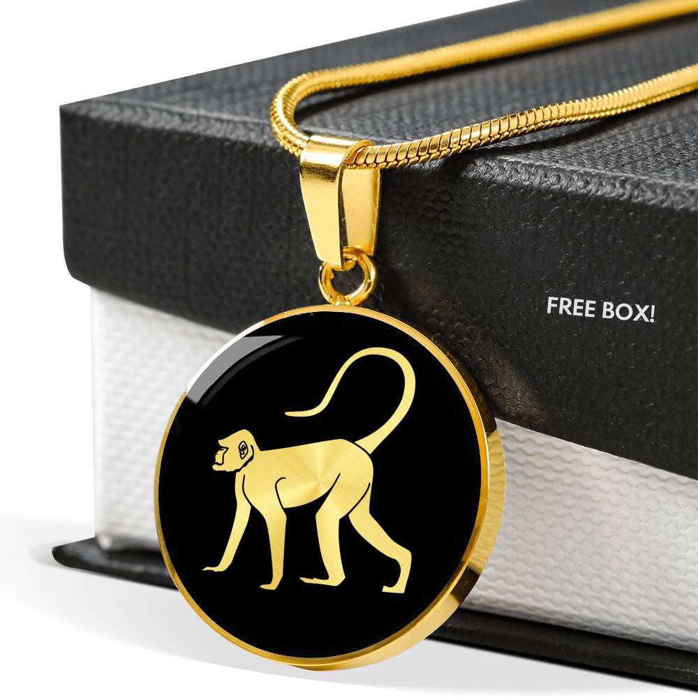 Monkey Necklace - Monkey Gift