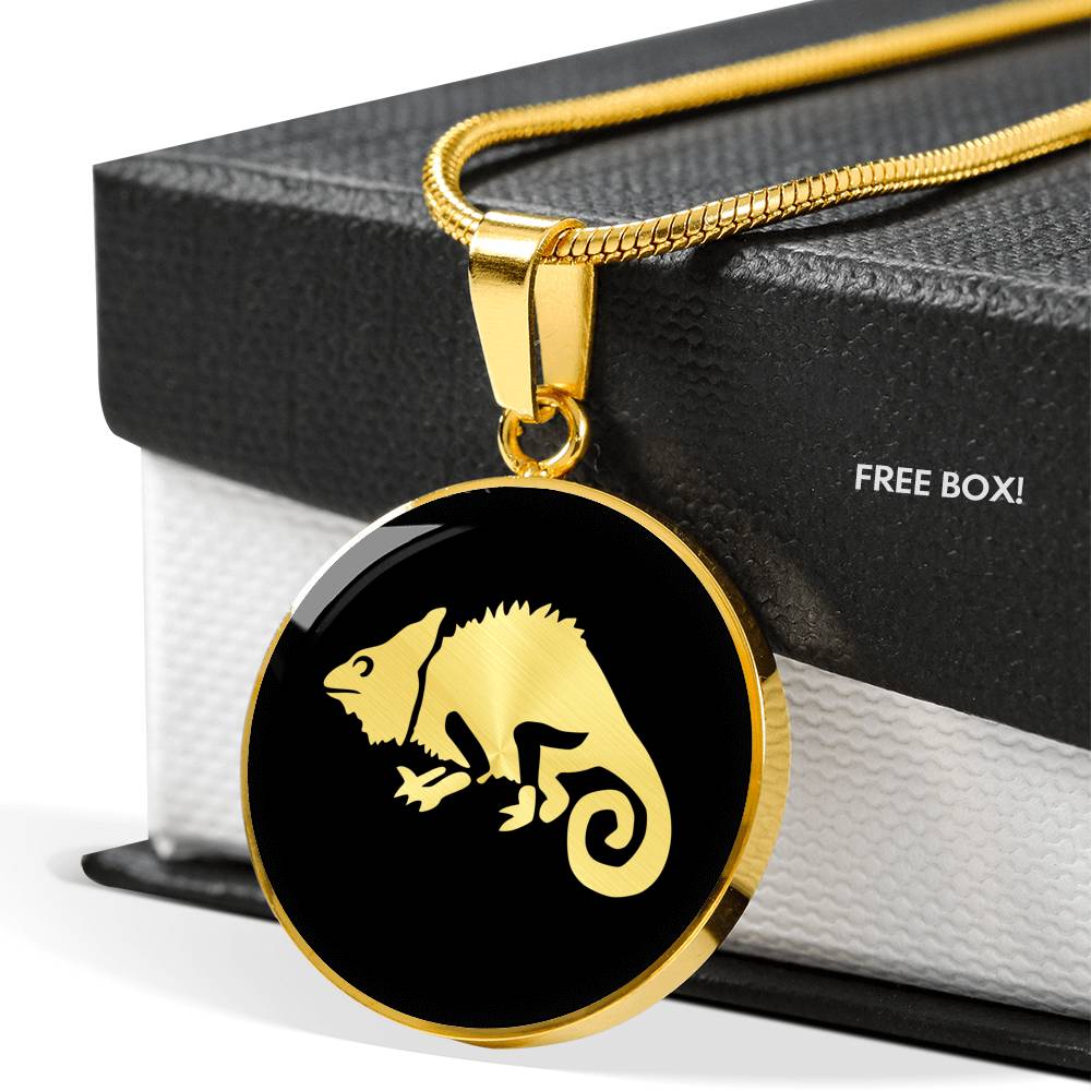 Chameleon Necklace - Chameleon Gift