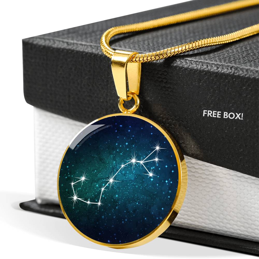 Scorpio Necklace - zodiac necklace, constellation necklace