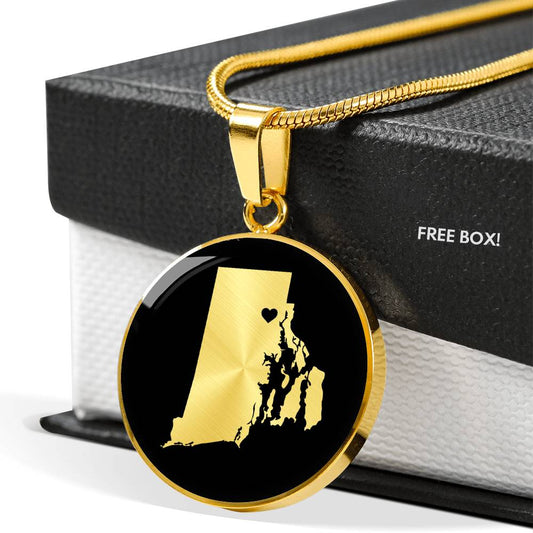 Rhode Island Necklace - Rhode Island Gift