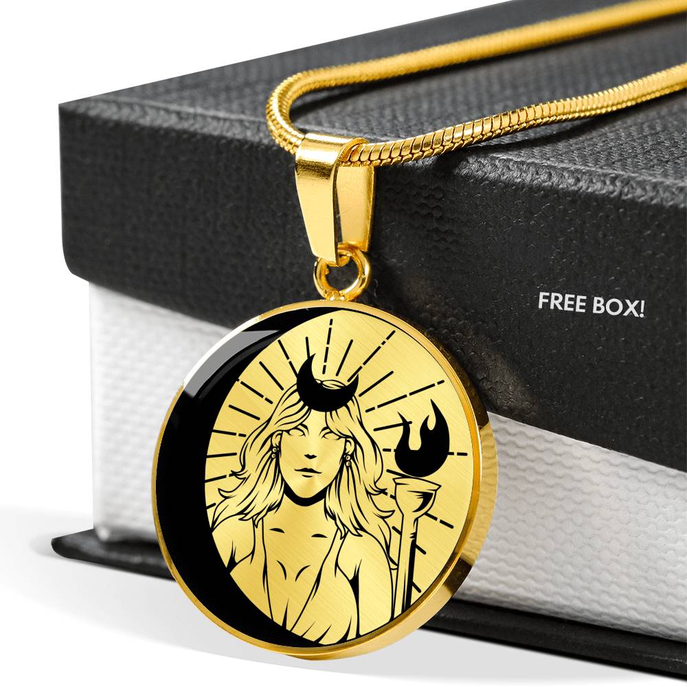 Selene Necklace - Greek Goddess of the Moon