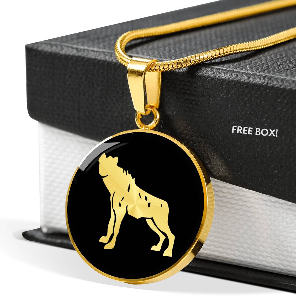 Hyena Necklace - Hyena Gift