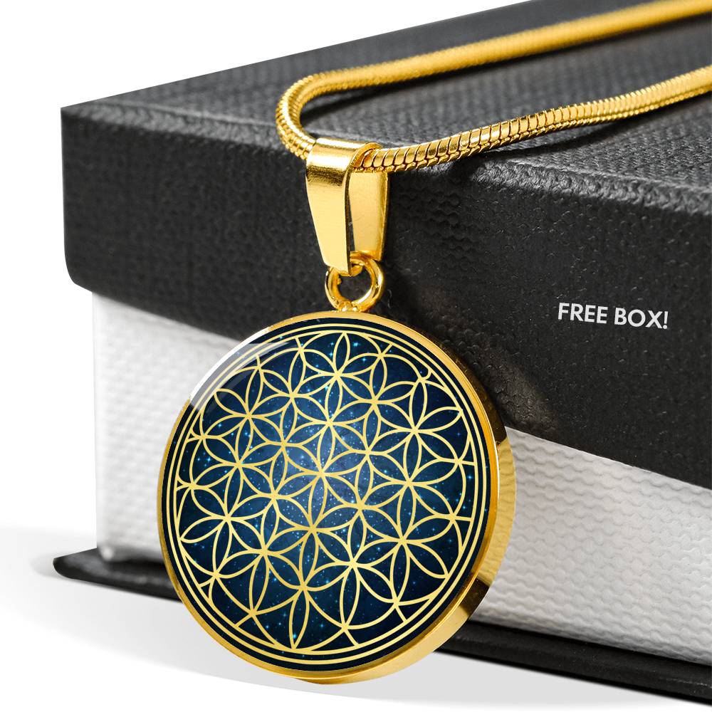 Flower Of Life Pendant - Sacred Geometry Necklace