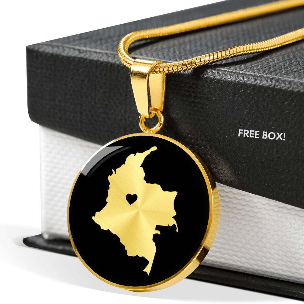Colombia Necklace - Colombia Gift