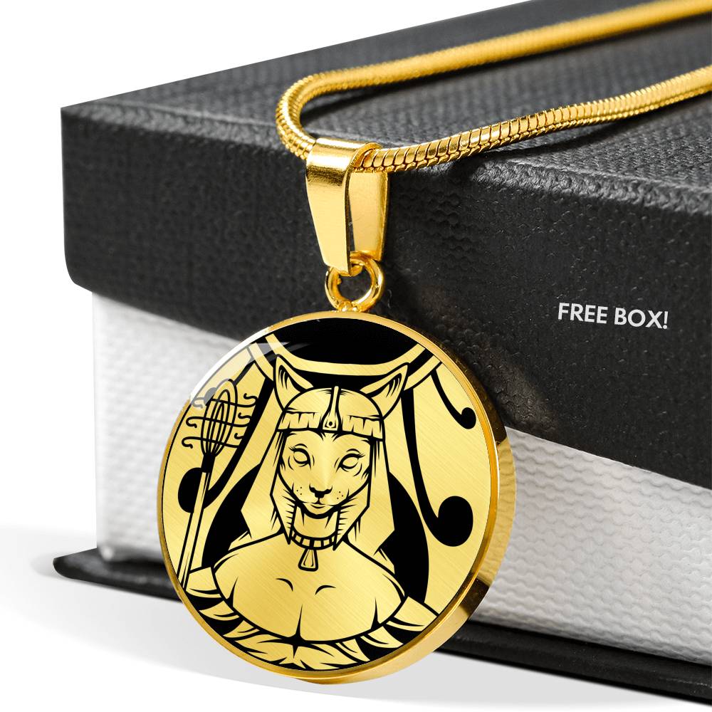 Bastet Necklace- Egyptian Goddess