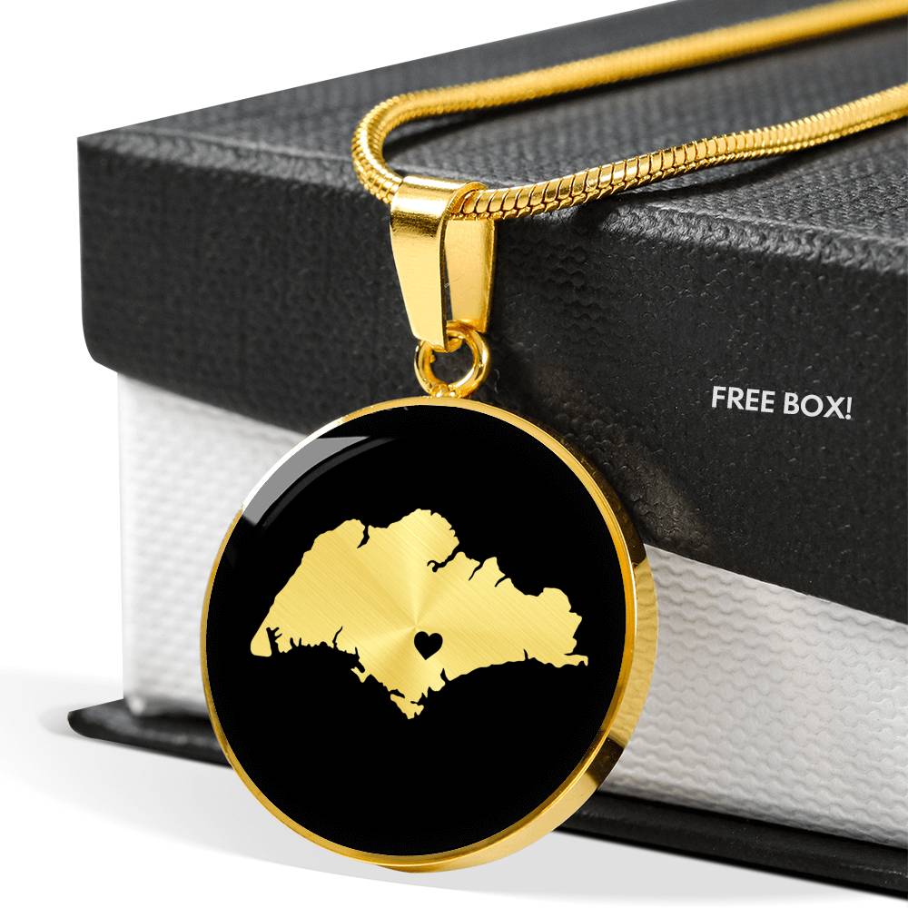 Singapore Necklace - Singapore Gift