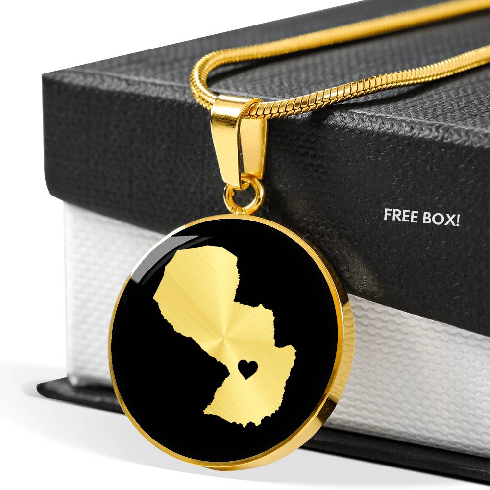 Paraguay Necklace - Paraguay Gift