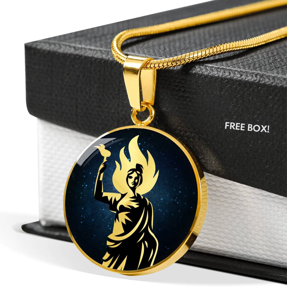 Hestia Necklace - Goddess of the hearth