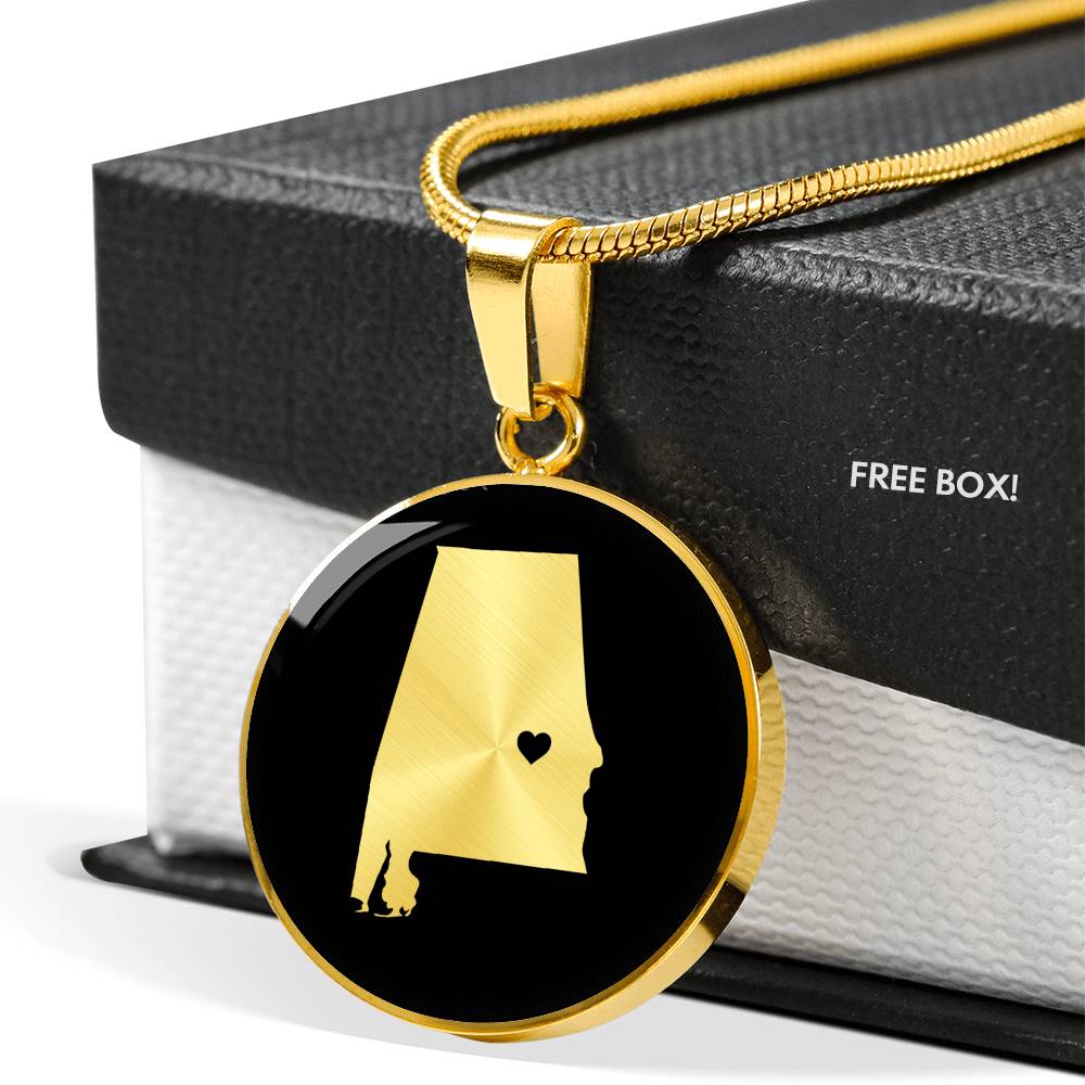 Alabama Necklace - Alabama Gift