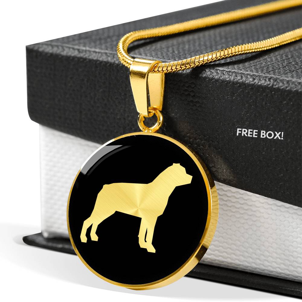 Rottweiler Necklace - Rottweiler Gift