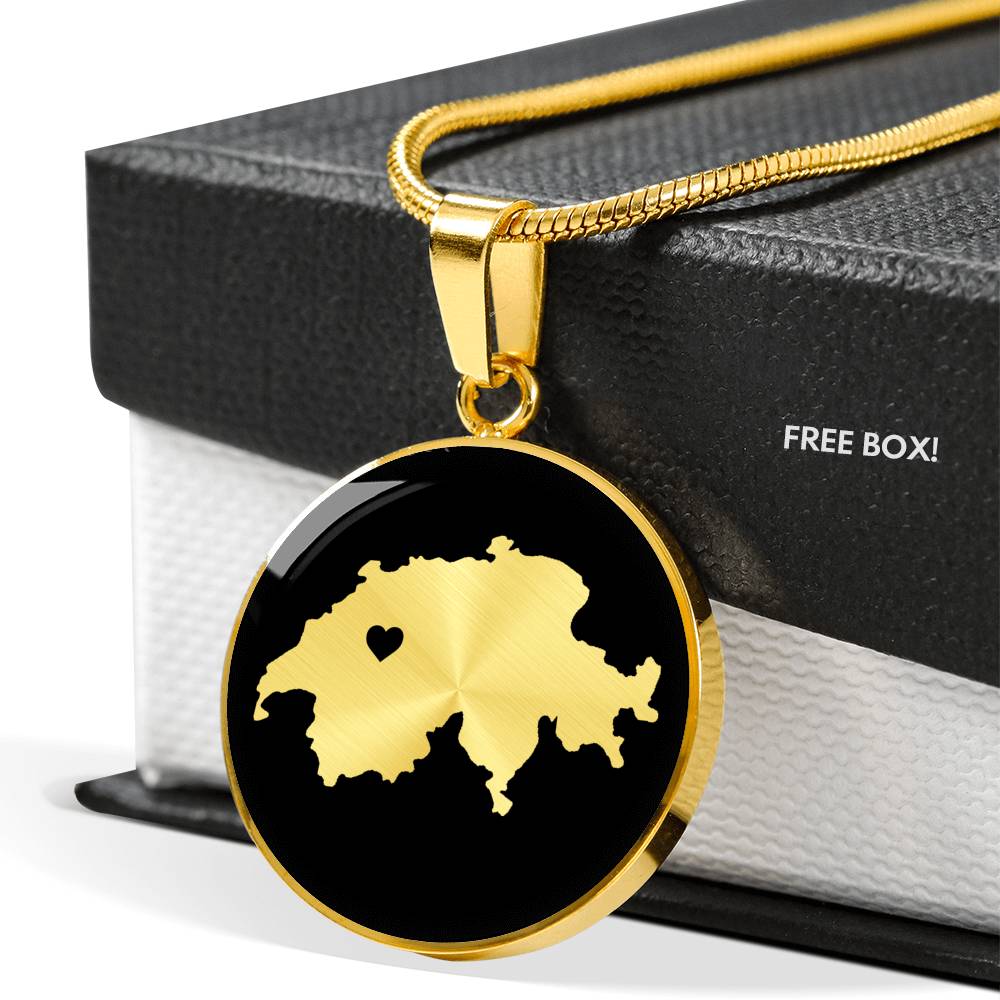 Switzerland Necklace - Switzerland Gift