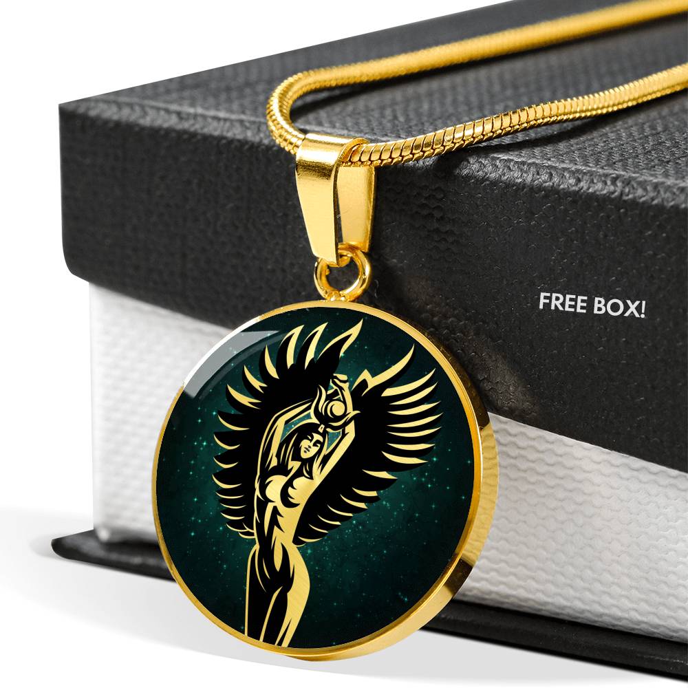 Goddess Isis Necklace - Egyptian Goddess of Magic